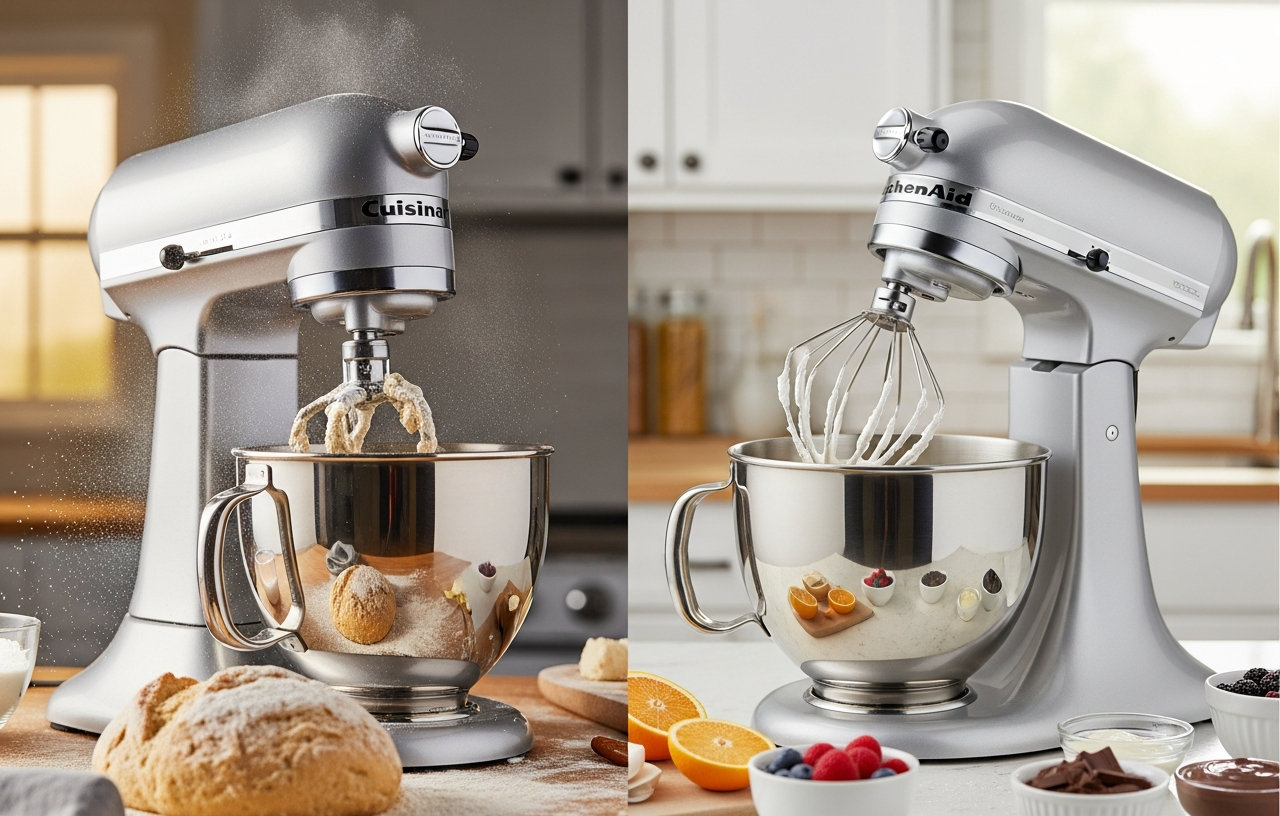 Cuisinart Stand Mixer vs. KitchenAid: Which is Best?