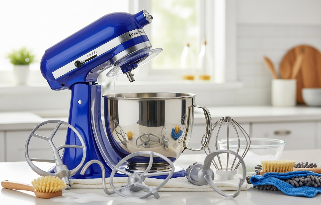 How to Clean a Stand Mixer and Its Attachments Properly